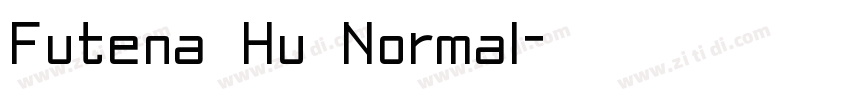 Futena Hu Normal字体转换